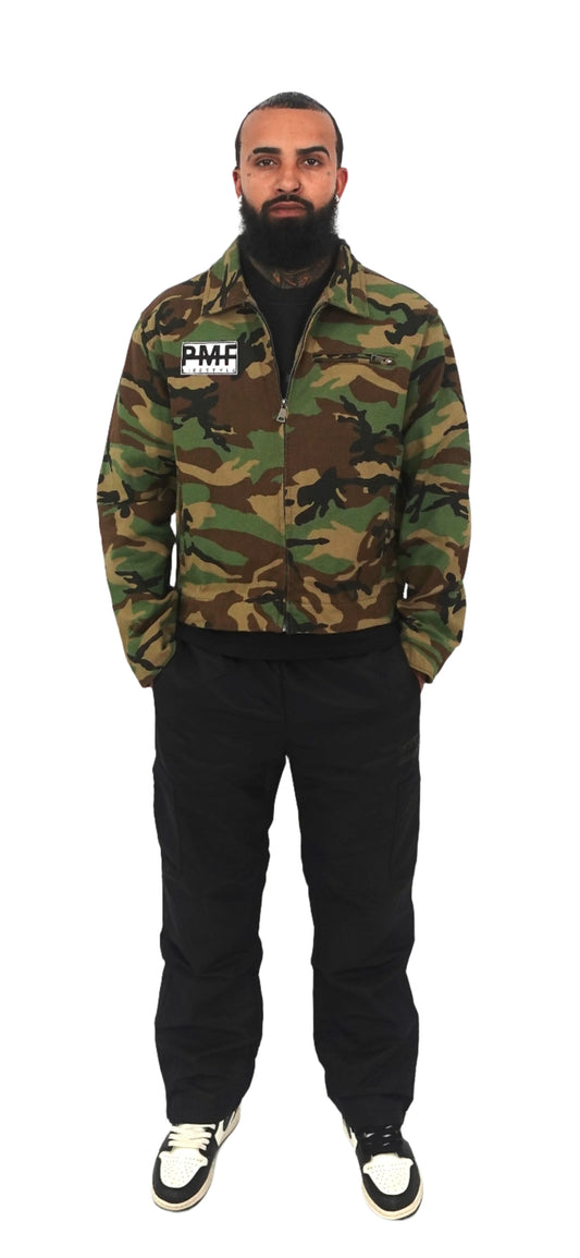 TAILORED CAMO JACKET