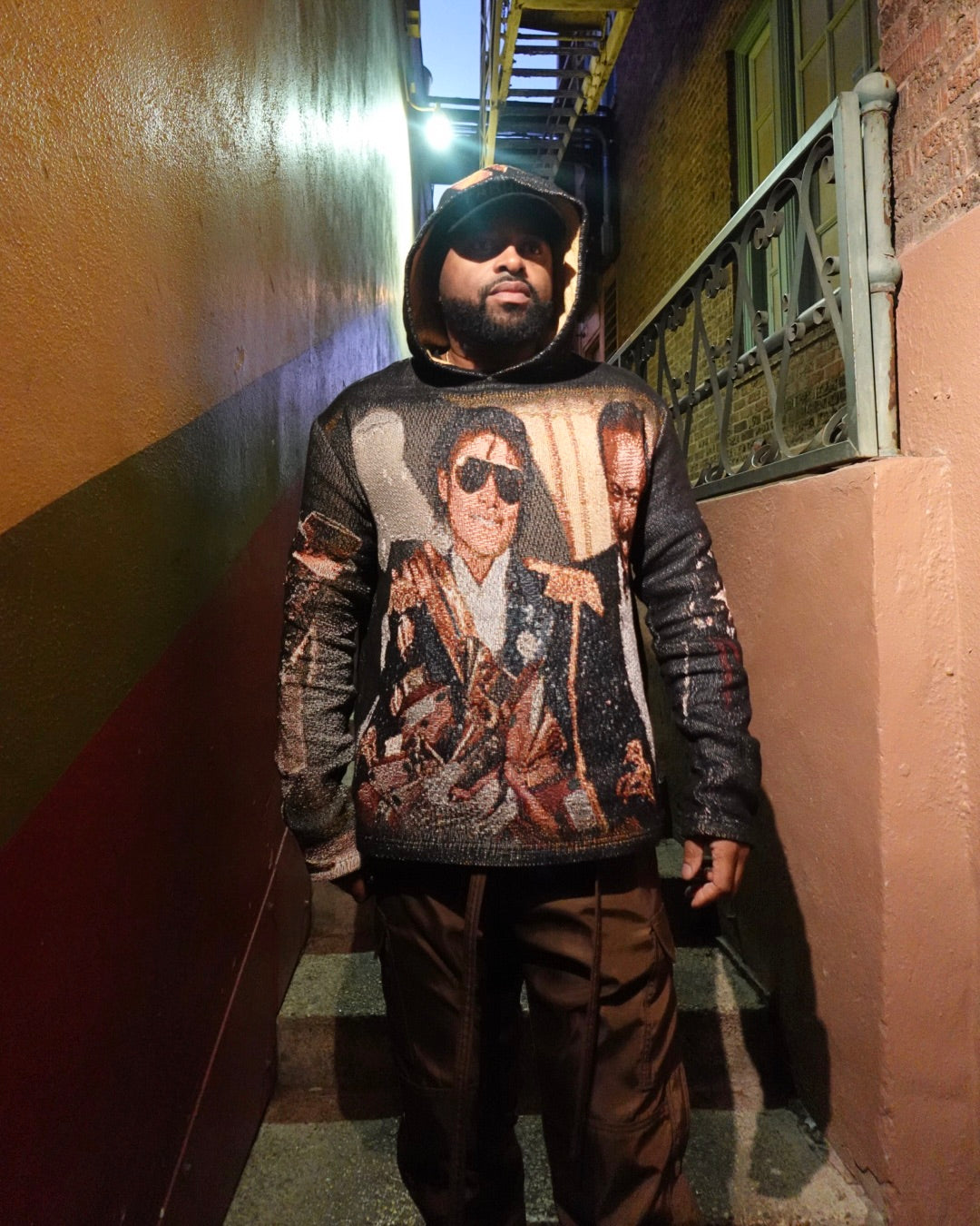 GOATS & GRAMMYS/ MIKE TAPESTRY HOODIE