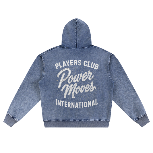 SNOW WASH PLAYERS HOODIE