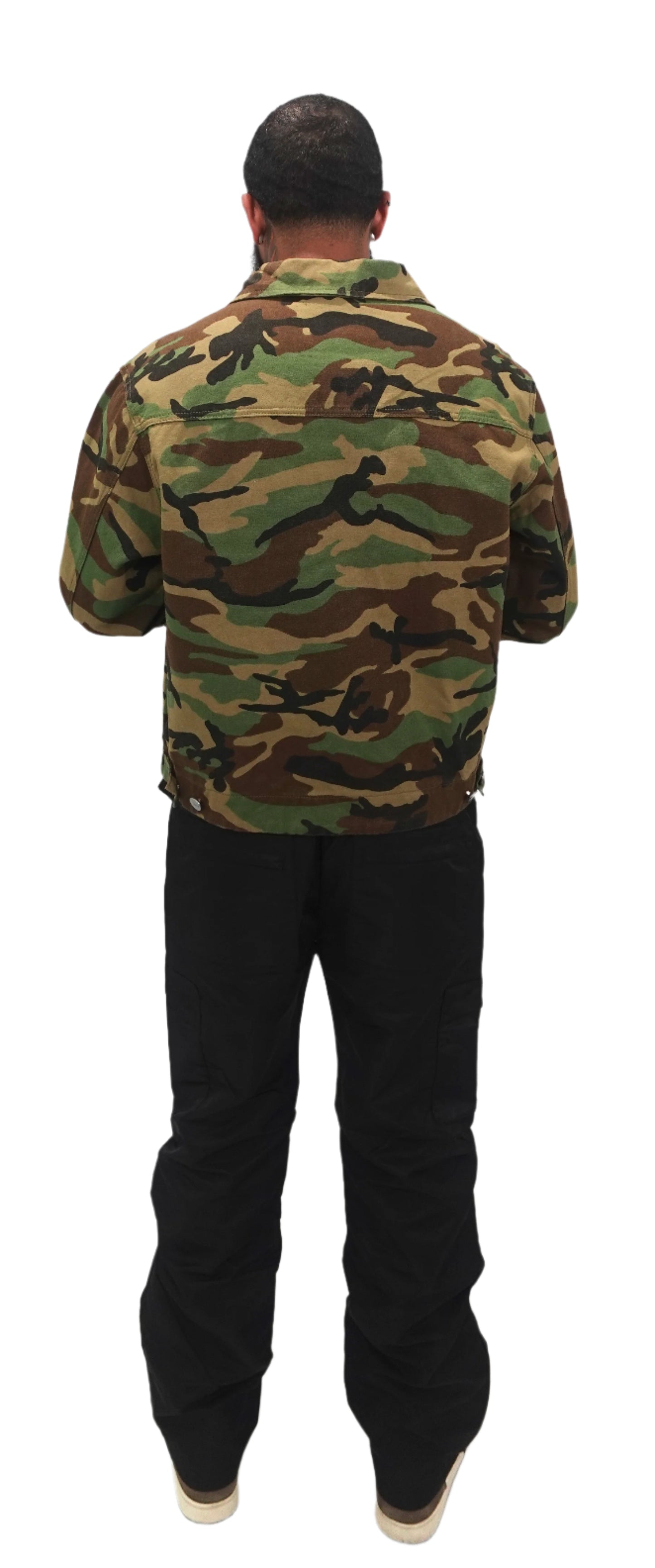 TAILORED CAMO JACKET