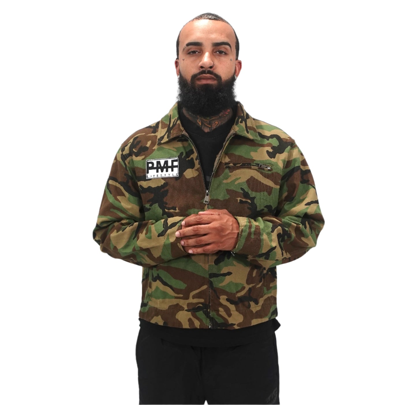 TAILORED CAMO JACKET