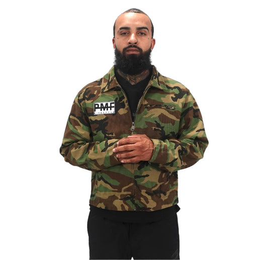 TAILORED CAMO JACKET