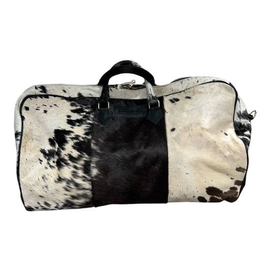 COWHIDE WEEKEND BAG